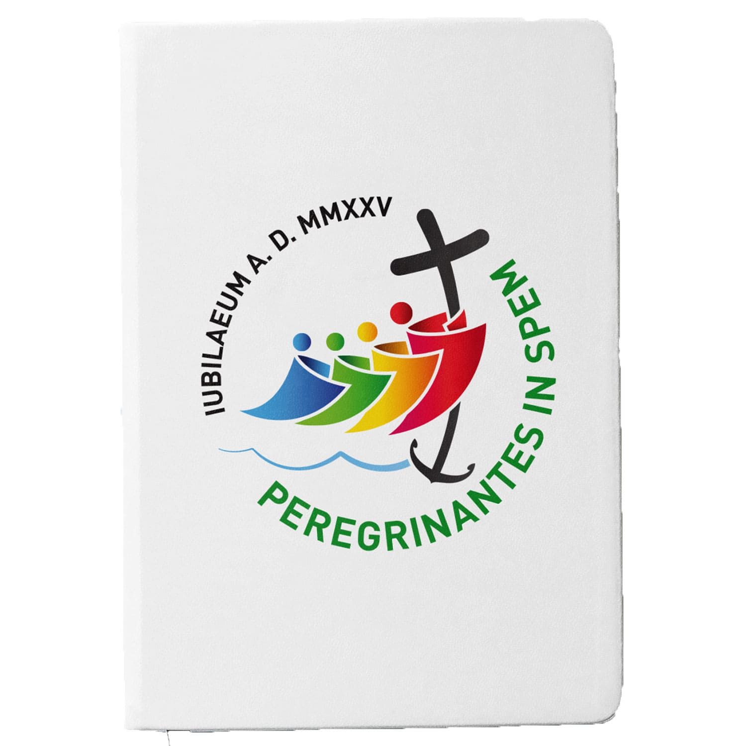 Block notes con logo del Giubileo 2025