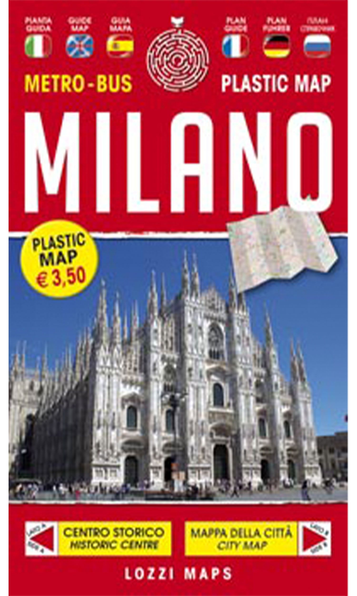 Milano – Plastic Map