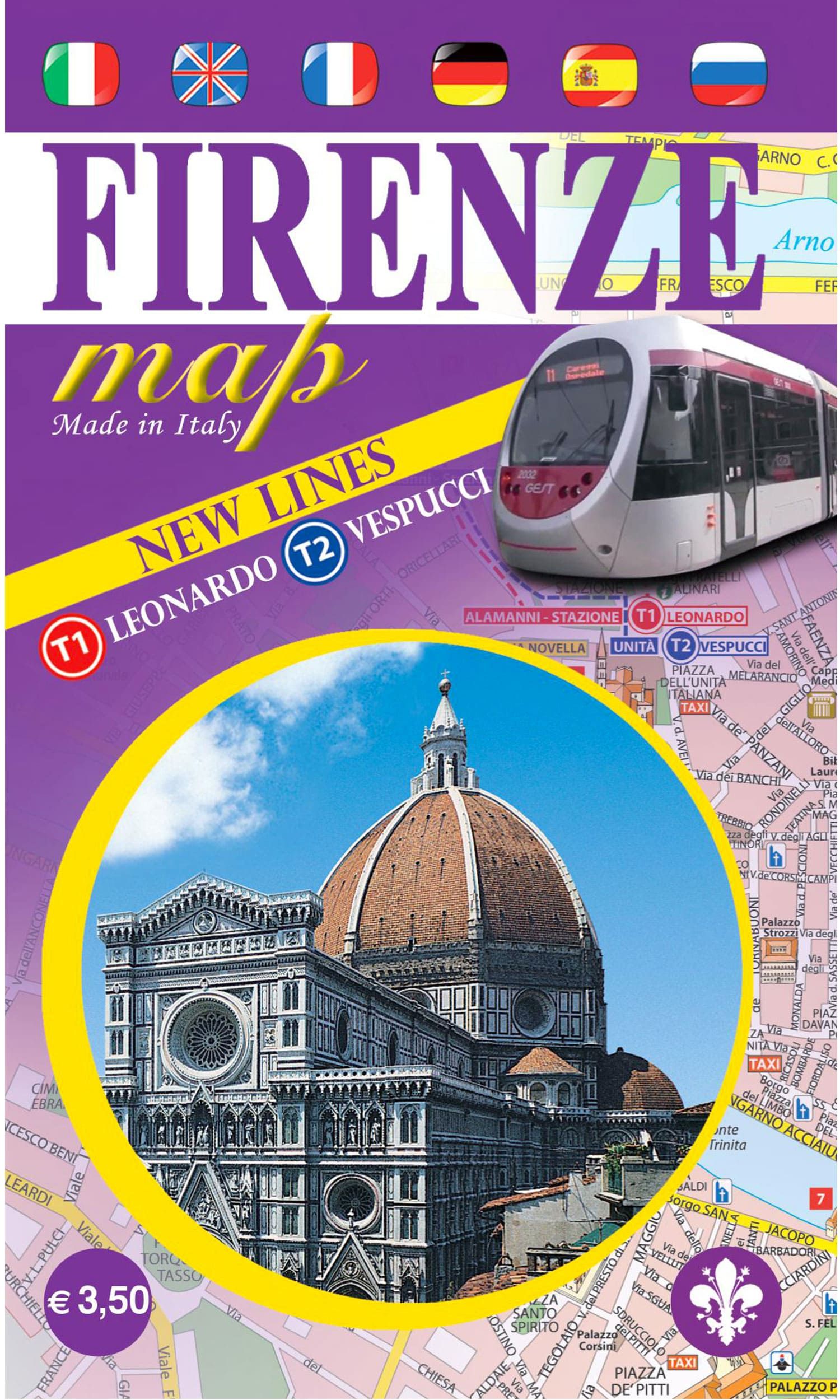 Florence – Laminated Map
