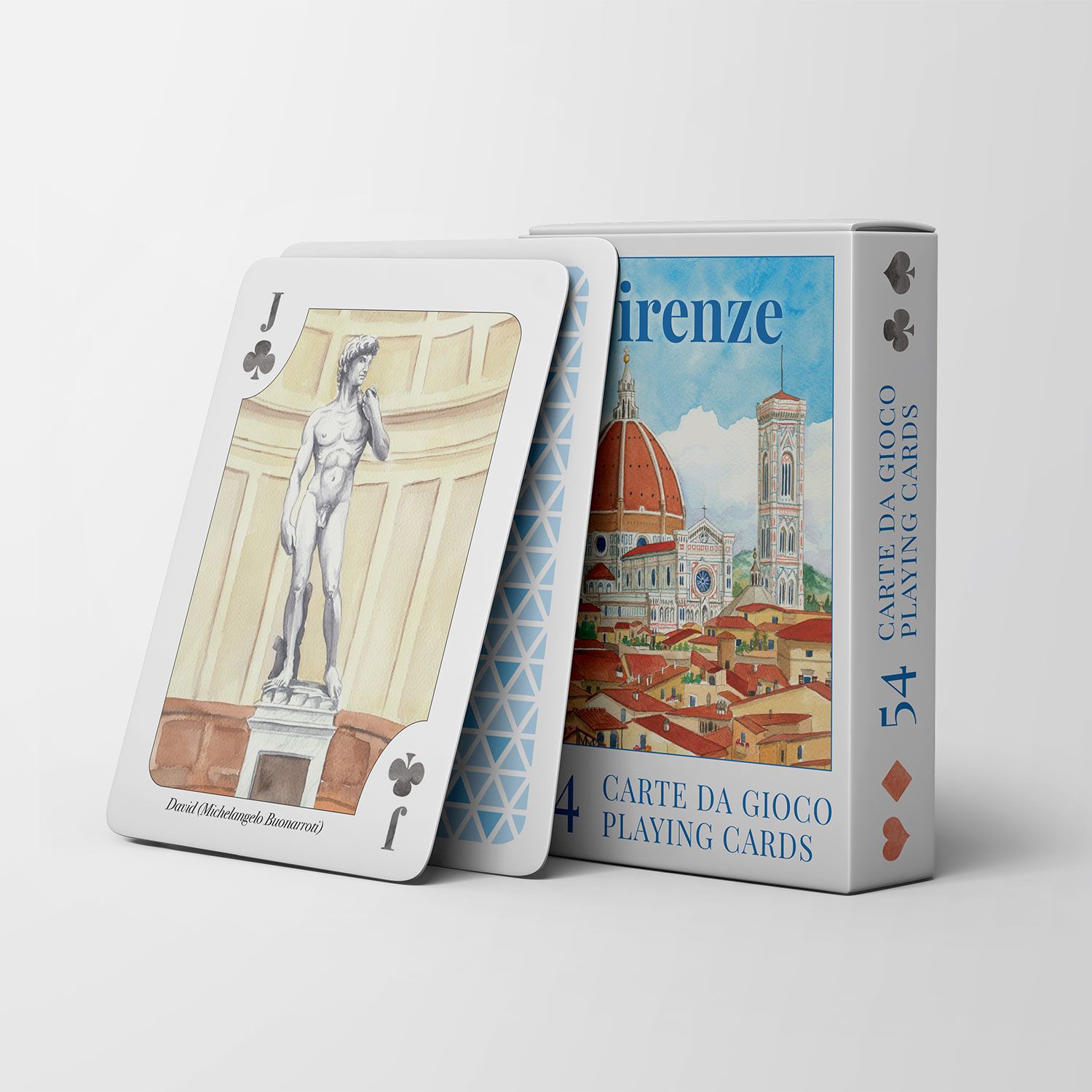 Carte da Gioco Francesi – Firenze Acquerello