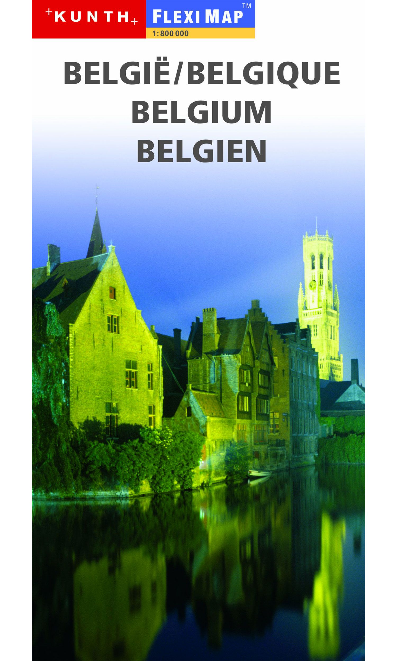 Mappa Belgio