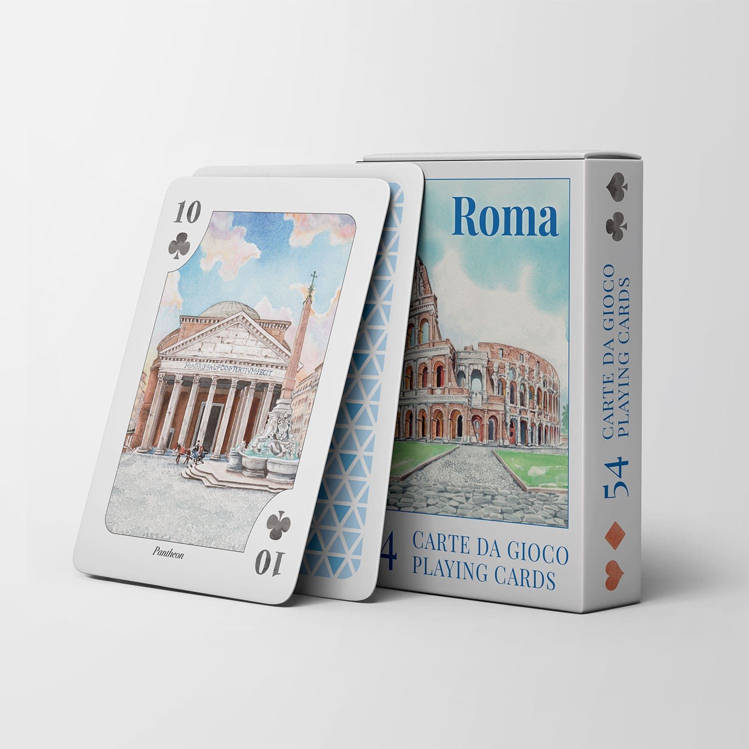 Carte da Gioco Francesi – Roma Acquerello