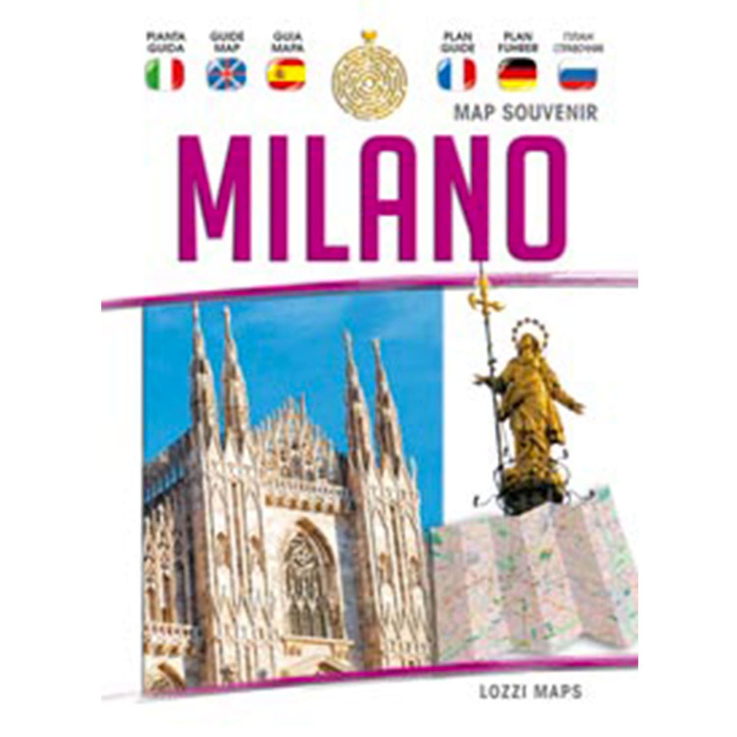 Milan – Souvenir Map