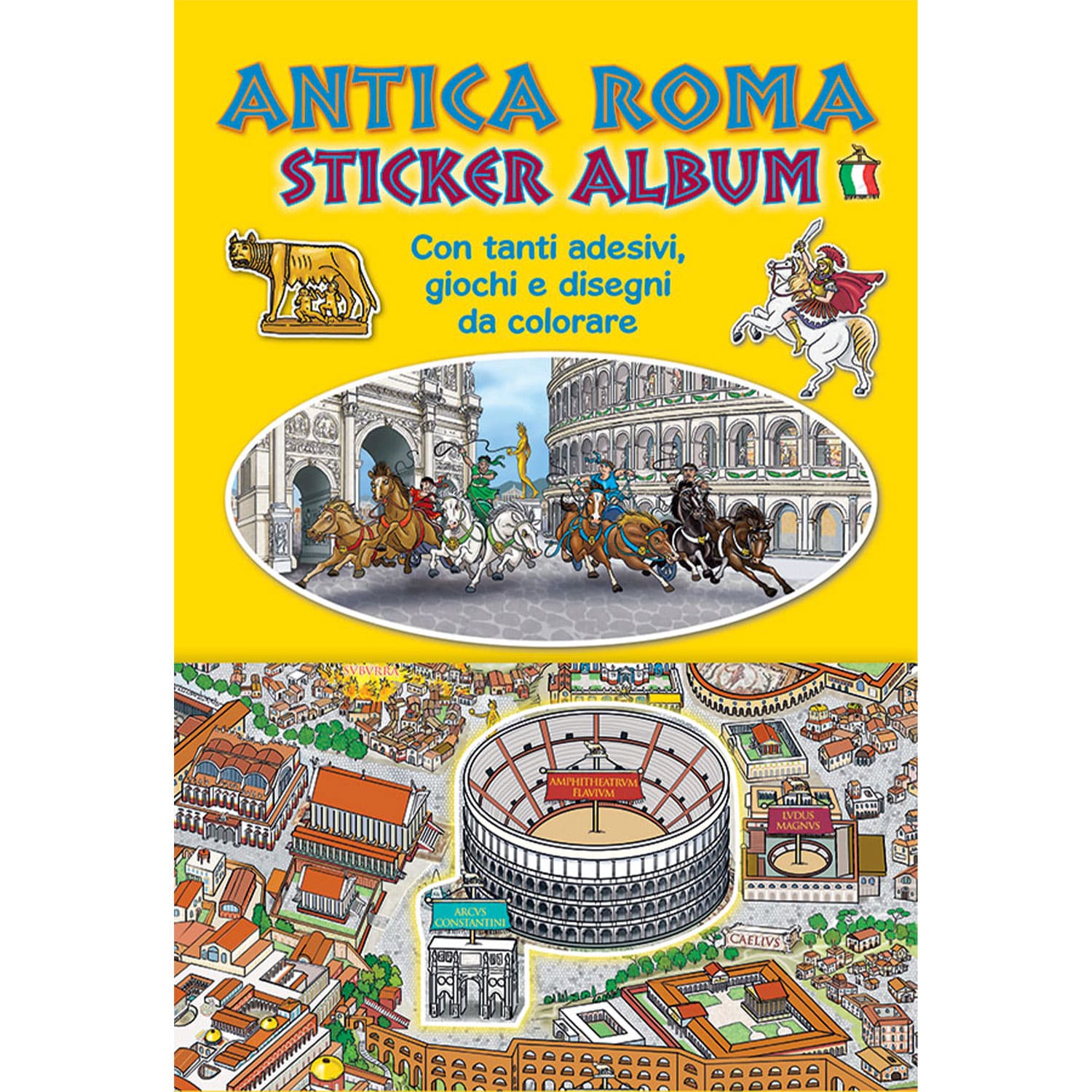 Antica Roma Sticker Album 9788866680147 - Gruppo Lozzi Editori