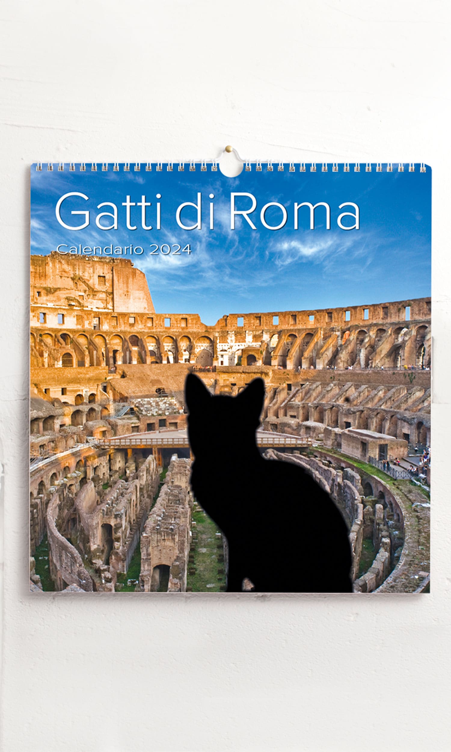Calendario grande Gatti di Roma 9791280018076 - Gruppo Lozzi Editori