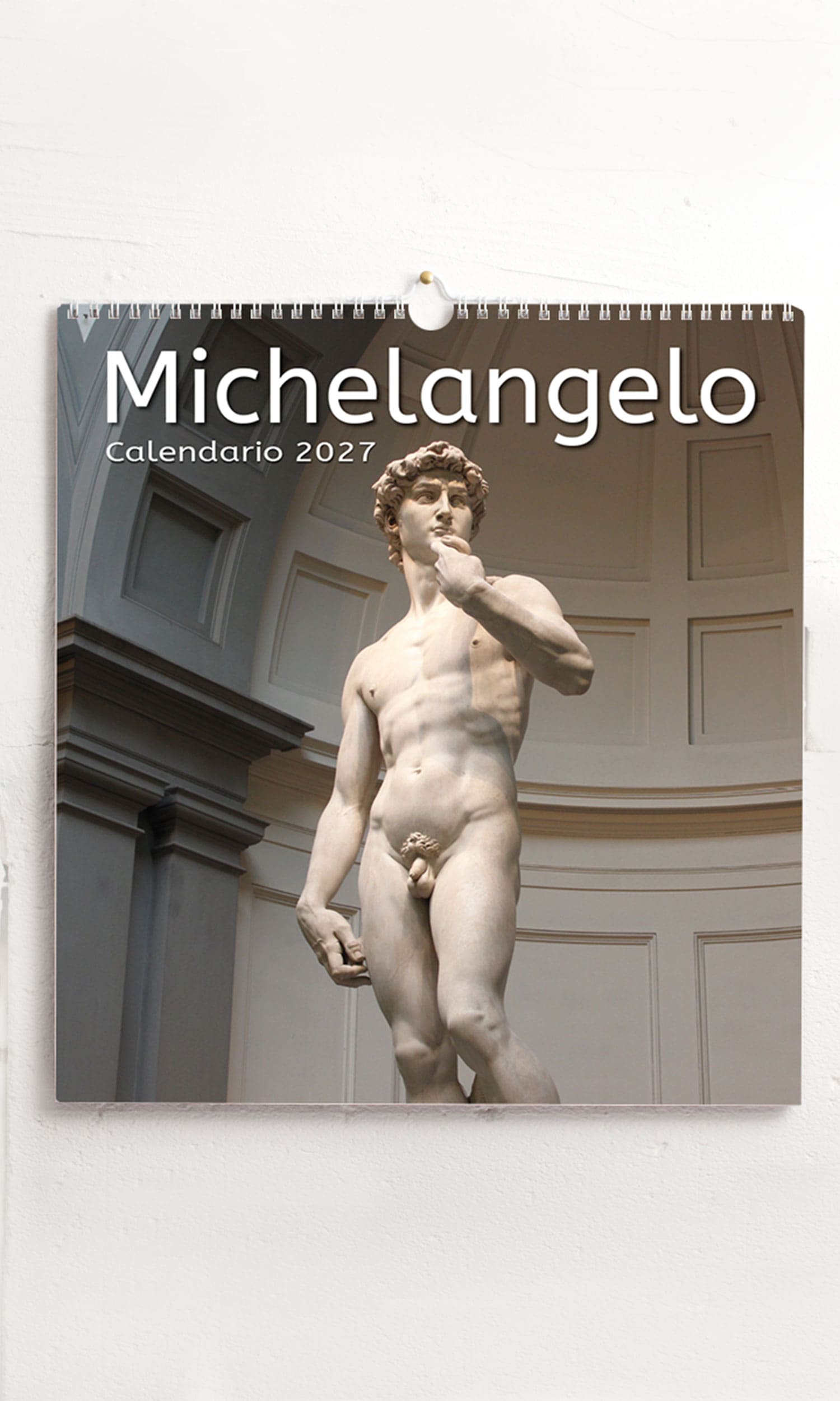 Calendario grande Michelangelo – David