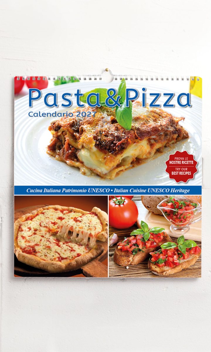 Calendario grande Pasta&Pizza 9791280018137 - Gruppo Lozzi Editori