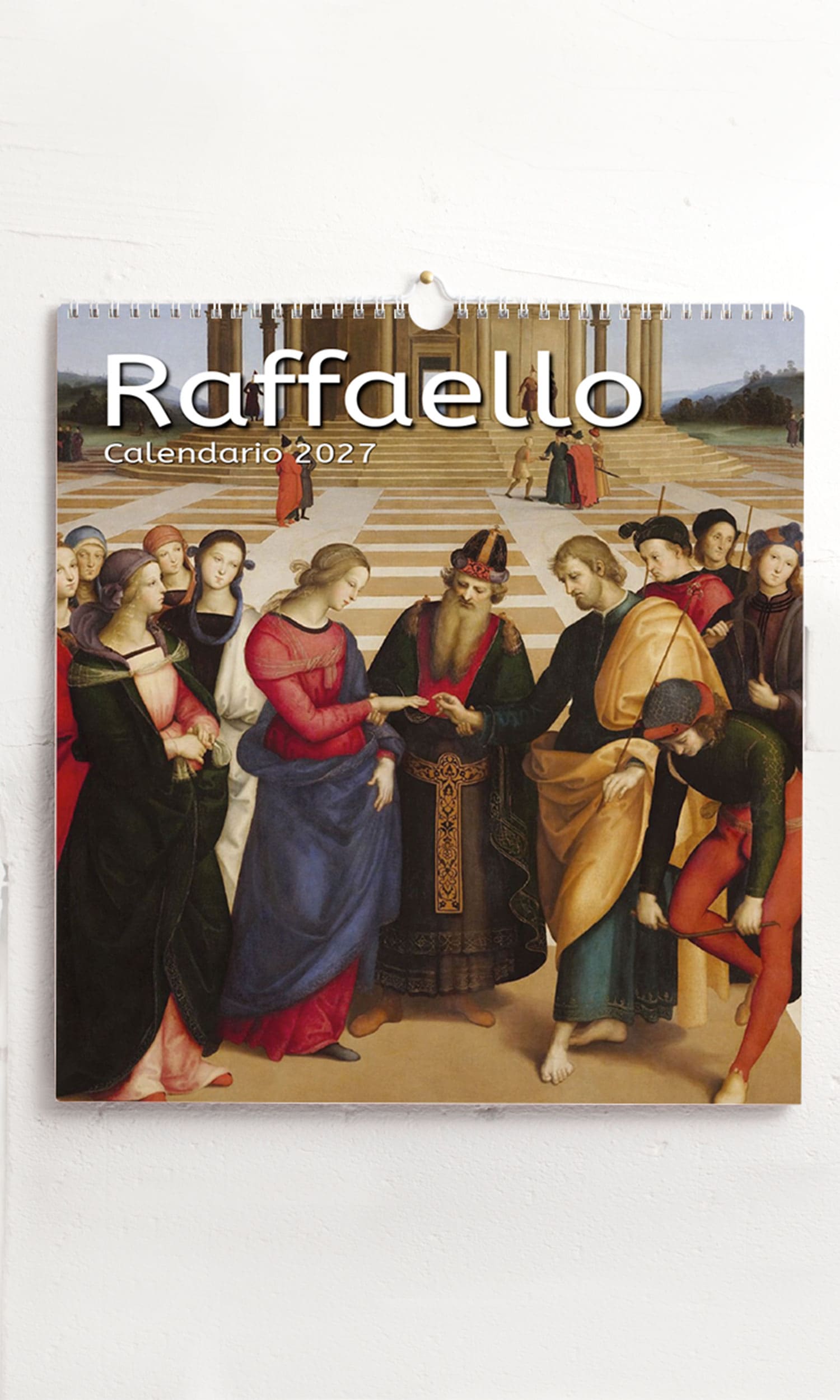Calendario grande Raffaello