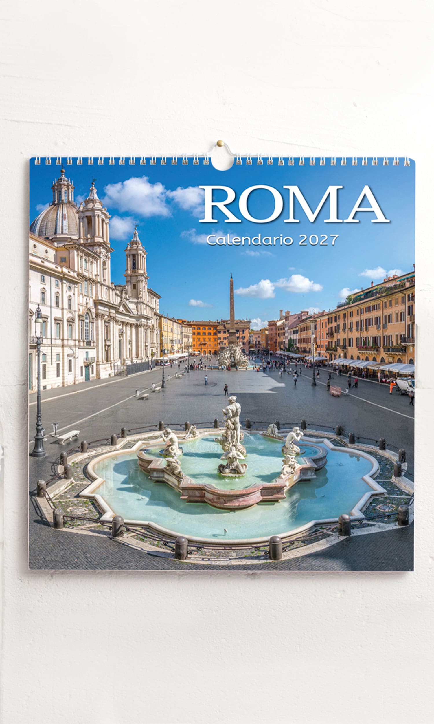 Calendario grande Piazza Navona