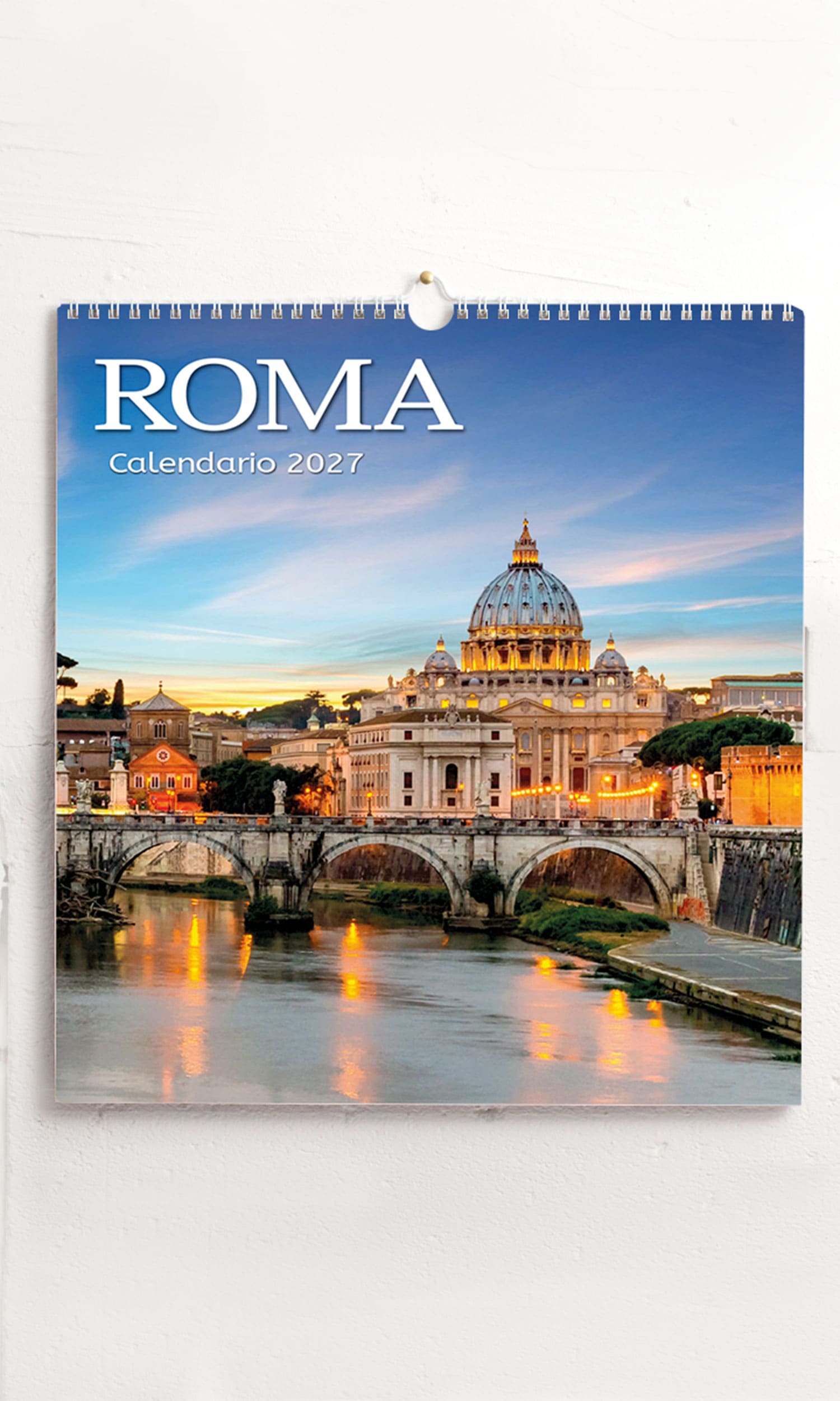 Calendario grande San Pietro (notte)