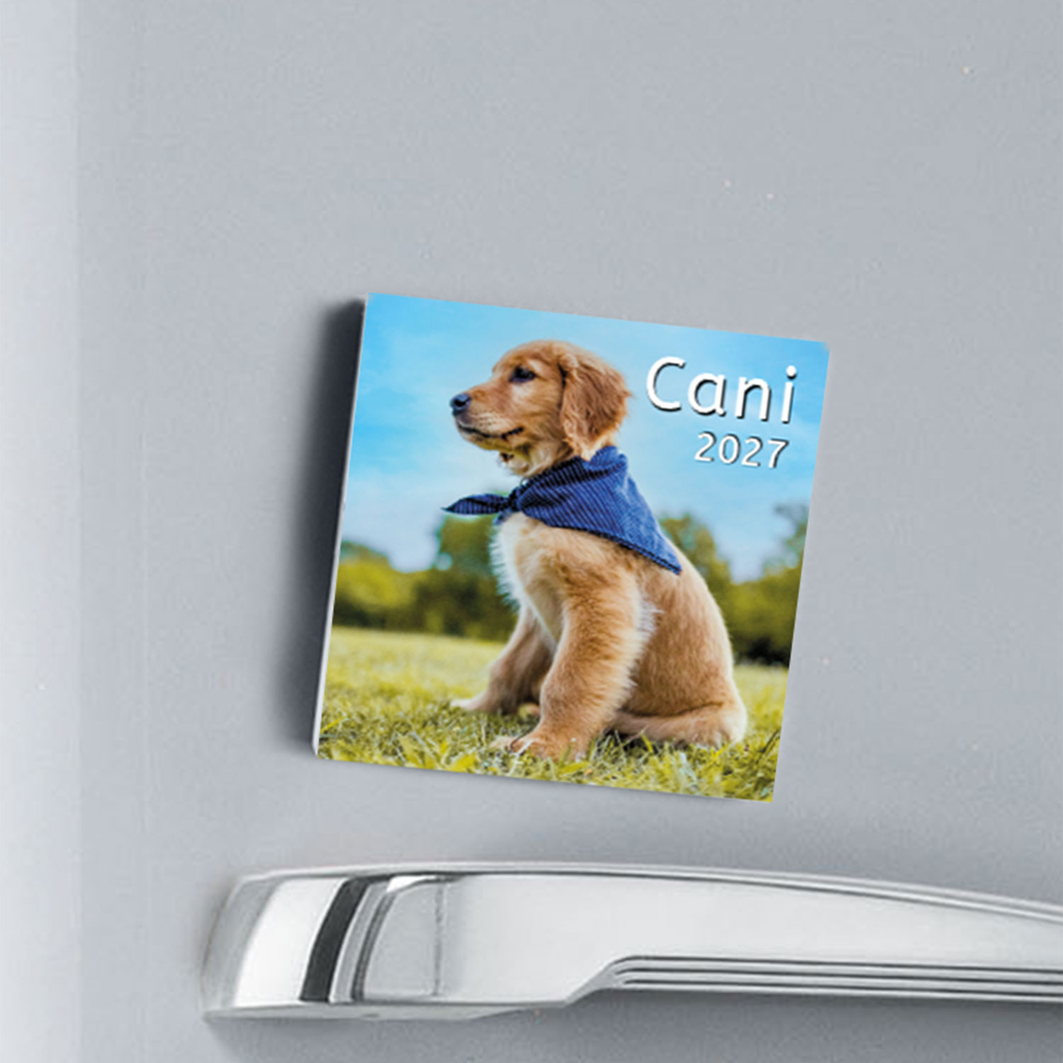Calendario magnetico Cani