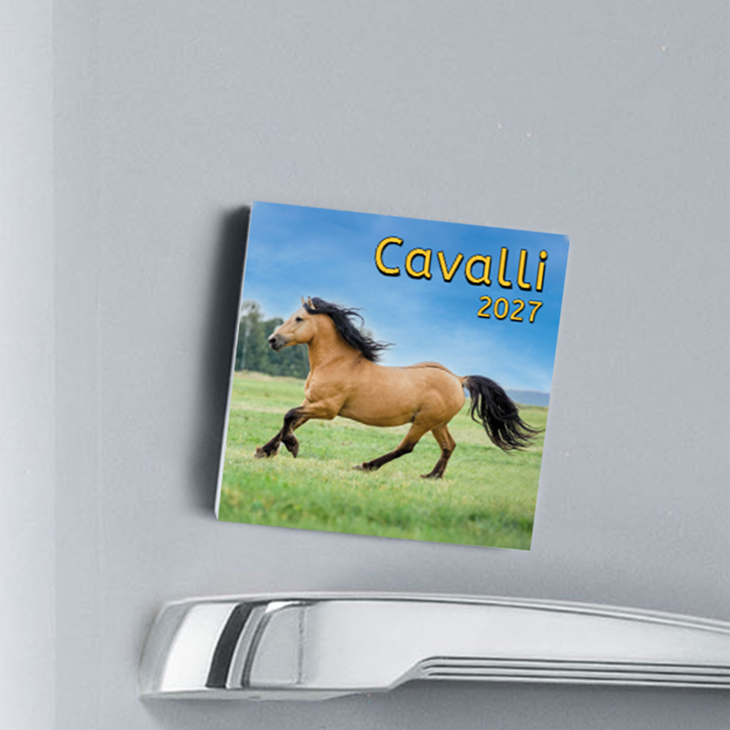 Calendario magnetico Cavalli