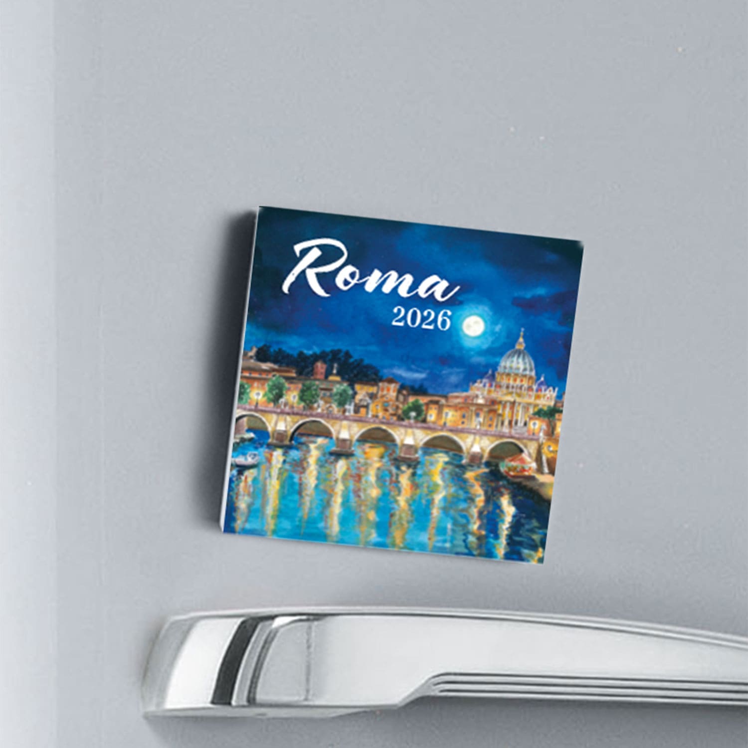 Calendario magnetico Roma acquerello – San Pietro