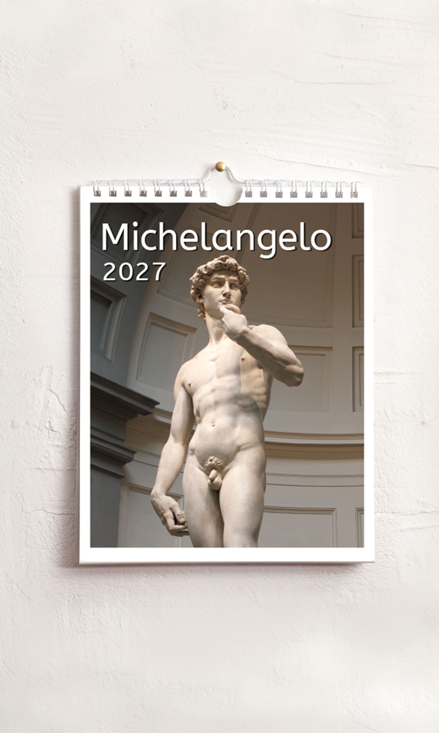 Calendario medio Michelangelo – David