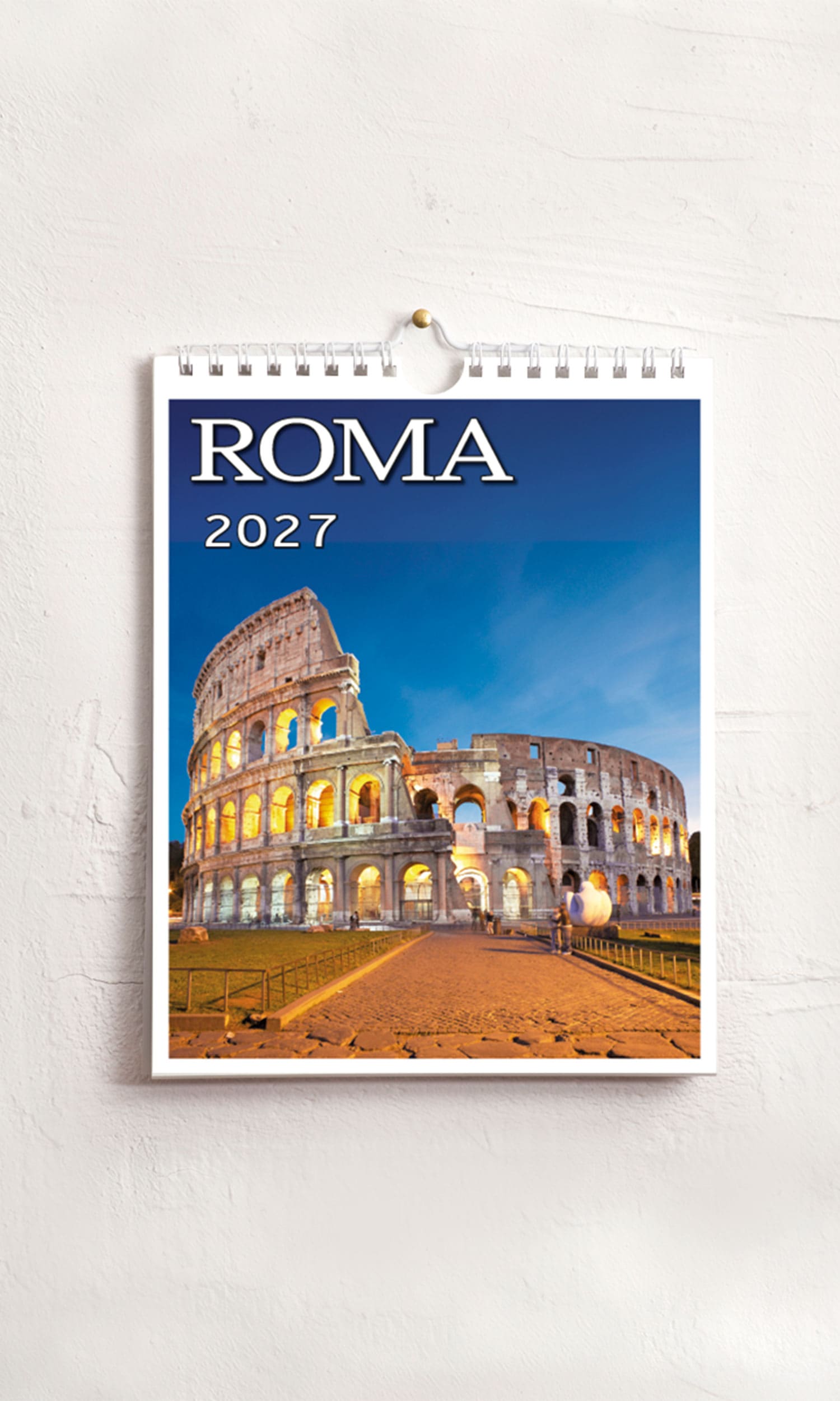 Calendario medio Colosseo (notte)
