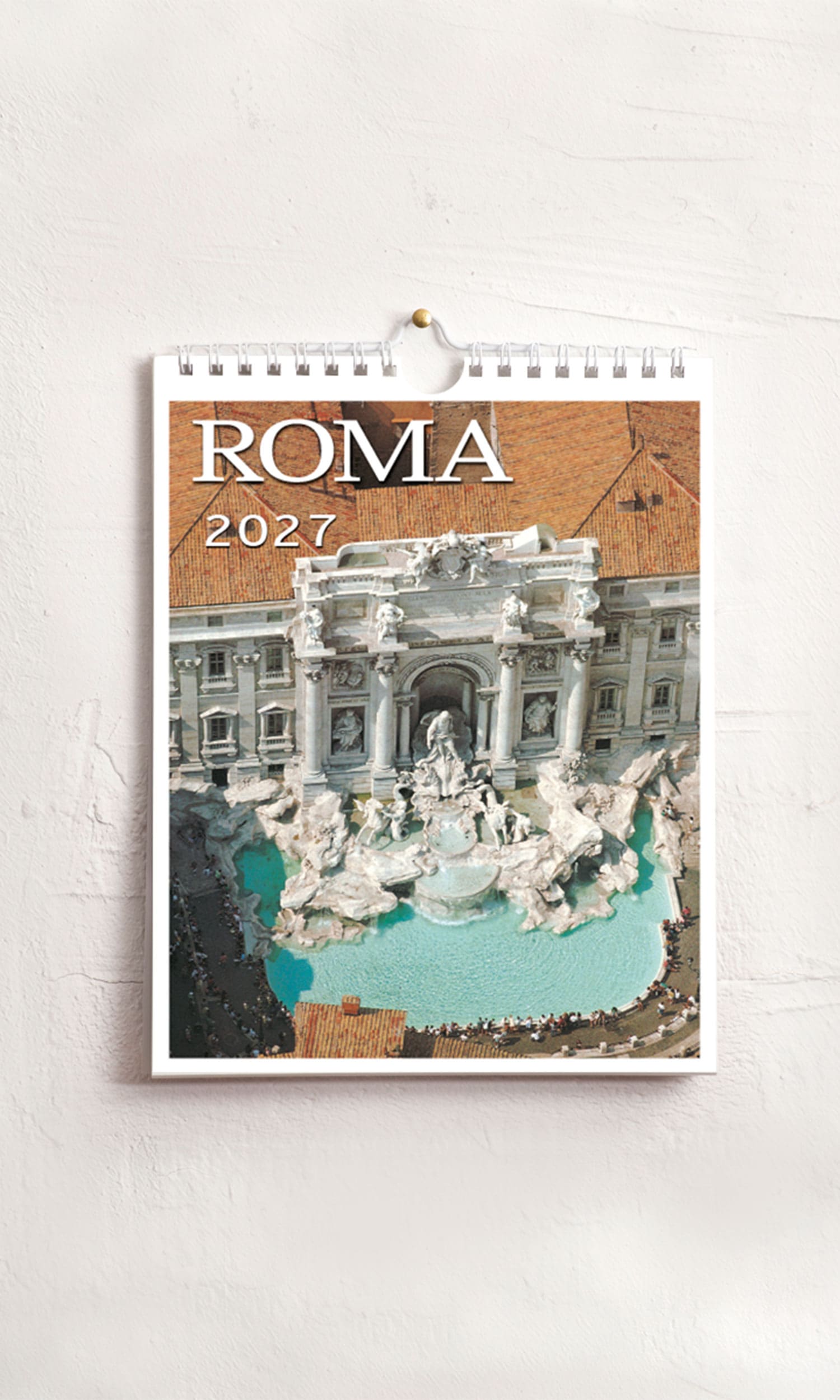 Calendario medio Fontana di Trevi