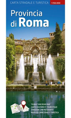 Carta stradale e turistica della Provincia di Roma