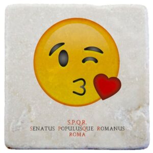 Marmo Emoji - Bacio (cod.01J)