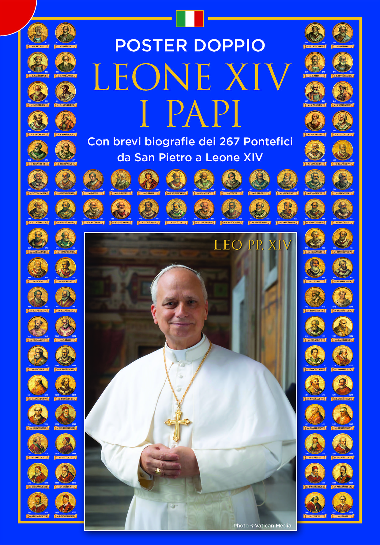Poster The Popes – from St. Peter to Francis