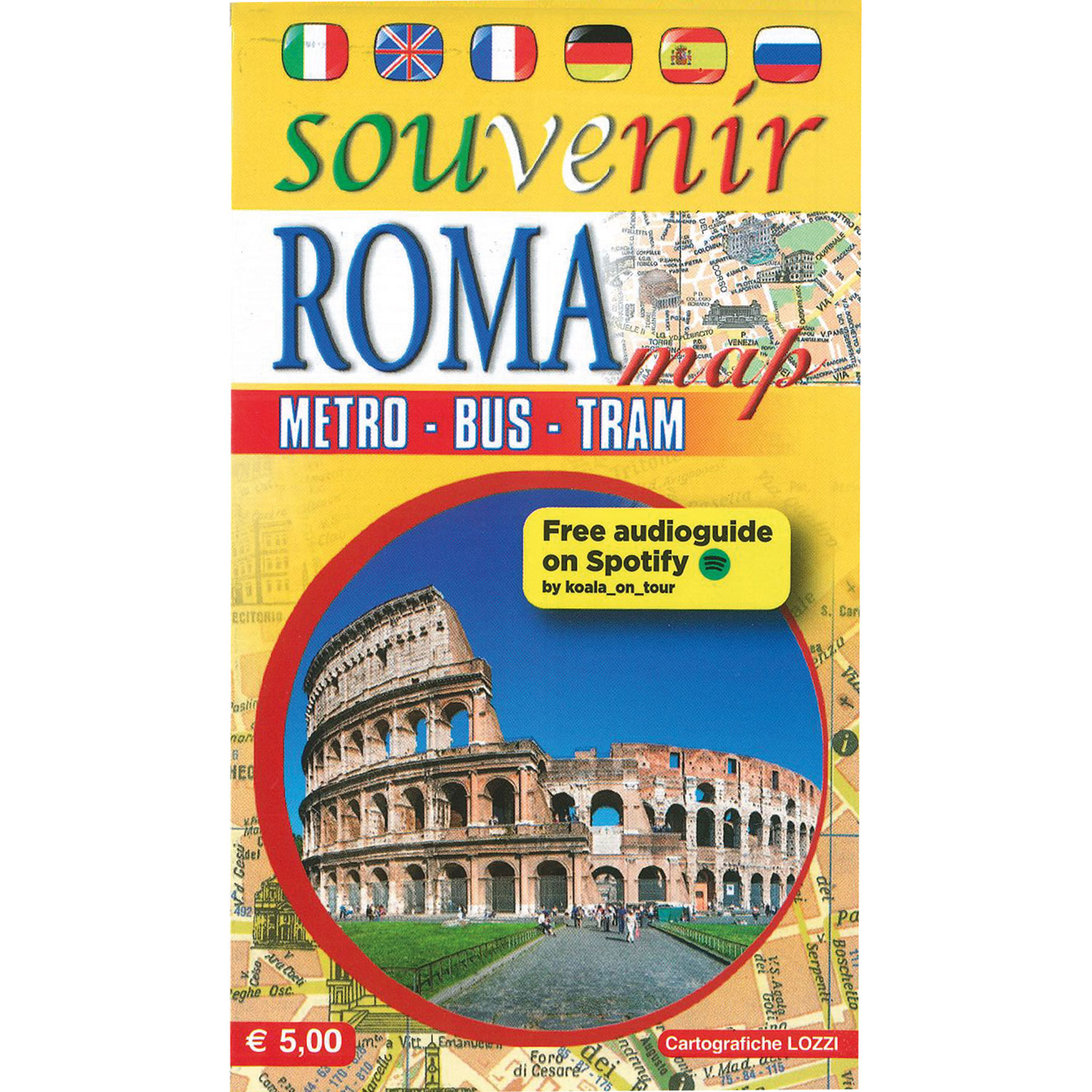Roma – Souvenir Map