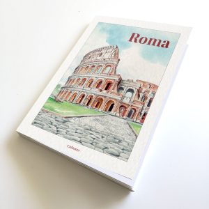 Albumini svolgibili - Cartoline acquerello Roma