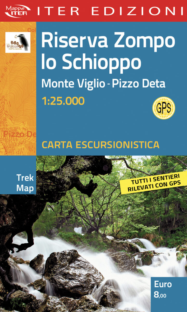 Riserva Zompo lo Schioppo Monte Viglio Pizzo Deta 125.000